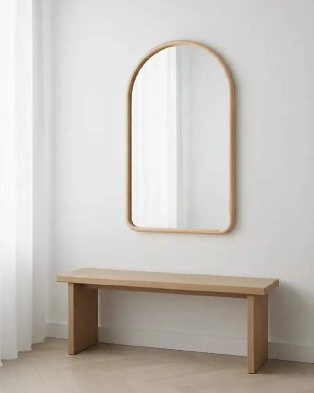 Espejo de madera