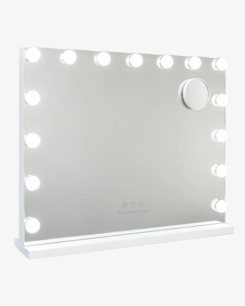 Espejo maquillaje con luz LED